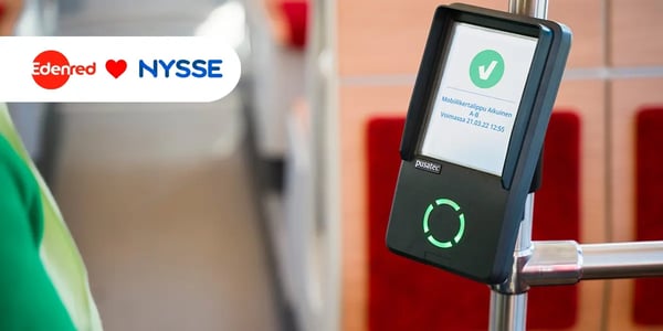 With Edenred Transport Benefit, you can purchase tickets from Nysse!