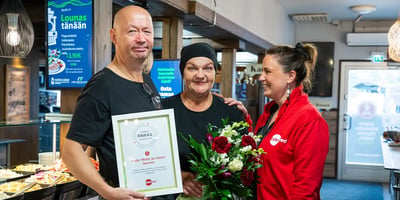 Finland's Best Lunch 2024 competition winner Neste Matin ja Liisan Asema